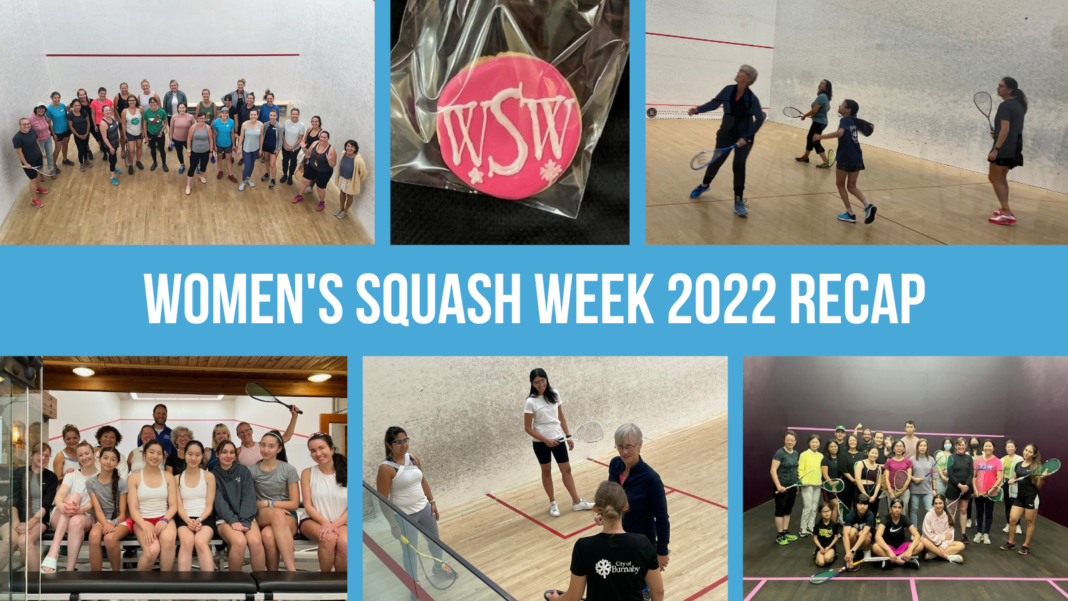 Women's Squash Week 2022 Recap