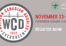 2022 Western Canadian Doubles – ONE WEEK LEFT TO REGISTER!