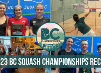 An Unforgettable Weekend in Kelowna: 2023 BC Squash Championships Recap