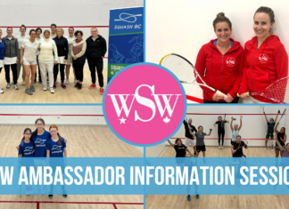 Women’s Squash Week Ambassador Information Sessions: Register Now!
