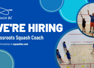 We’re Hiring: Grassroots Squash Coach