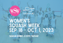 Less Than One Month To Go: Women’s Squash Week 2023