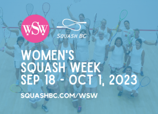 Less Than One Month To Go: Women’s Squash Week 2023