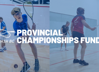 Squash BC Announces Provincial Championships Fund