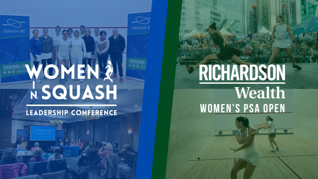Women in Squash: Leadership Conference Header