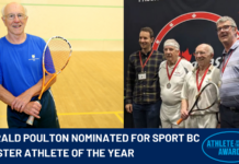 Gerald Poulton Nominated for Sport BC Master Athlete of the Year