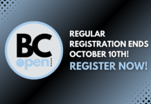 3 Days Left: Regular Registration for 2025 BC Open!