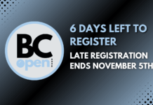 6 Days Left to Register: 2025 BC Open