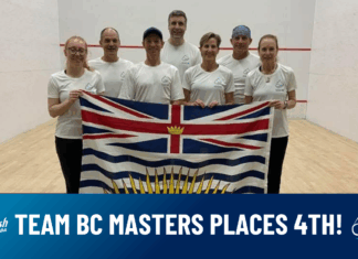 Team BC places 4th at 2026 Canadian Masters Team Championships BC Masters 2026 Team
